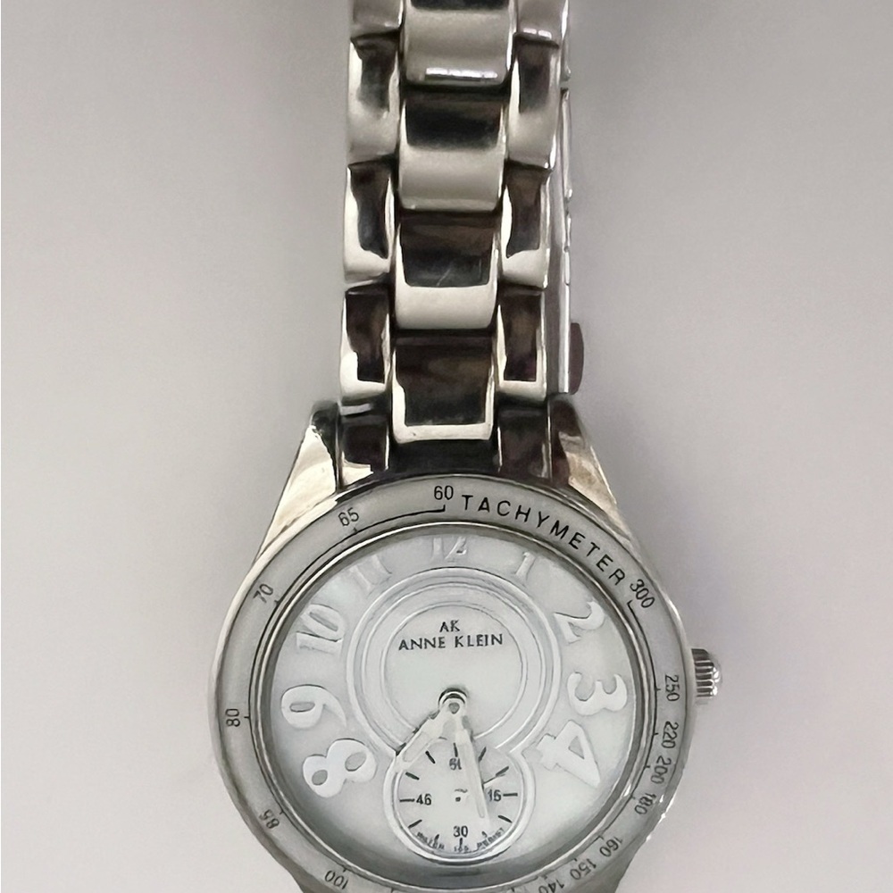 Anne Klein Silver Watch